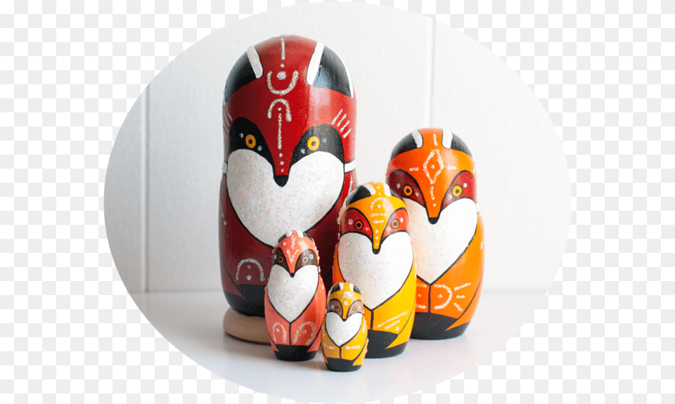 Fox Dolls Illustration, Figurine, Animal, Bird, Penguin Free Png Download