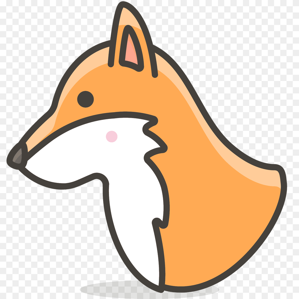 Fox Emoji Clipart, Animal, Mammal, Wildlife, Canine Png