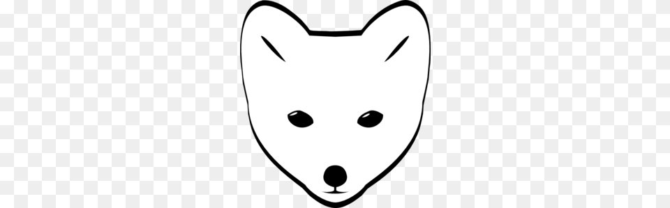 Fox Face Clip Art, Stencil, Animal, Mammal, Wildlife Png Image