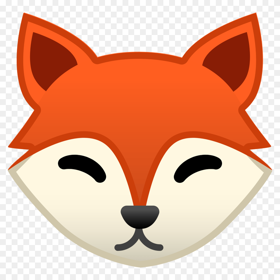 Fox Face Icon Noto Emoji Animals Nature Iconset Google, Mask, Animal, Fish, Sea Life Free Png Download