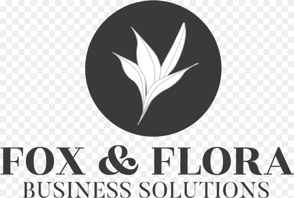 Fox Flora Logo Emblem, Leaf, Plant Free Png
