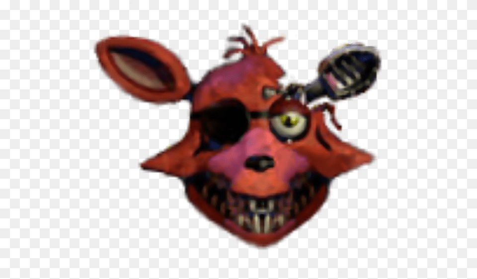 Fox Head Lol Fnaf Withered Foxy Head, Person Png