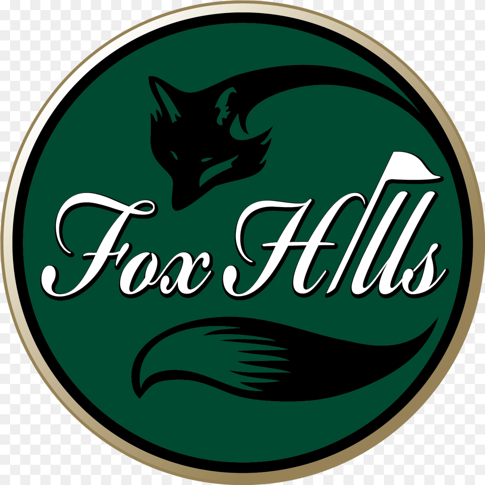 Fox Hills Golf Banquet Center Automotive Decal, Logo, Animal, Cat, Mammal Png Image