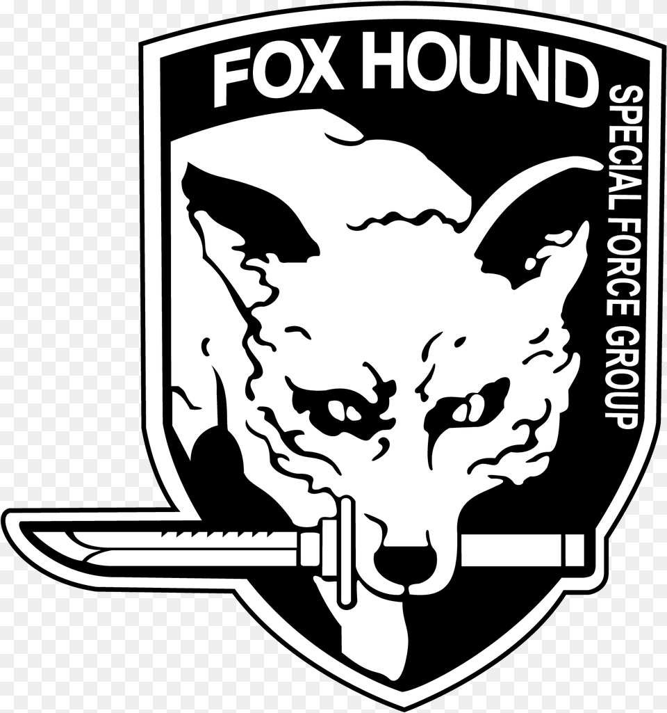 Fox Hound, Emblem, Symbol, Logo, Adult Free Transparent Png