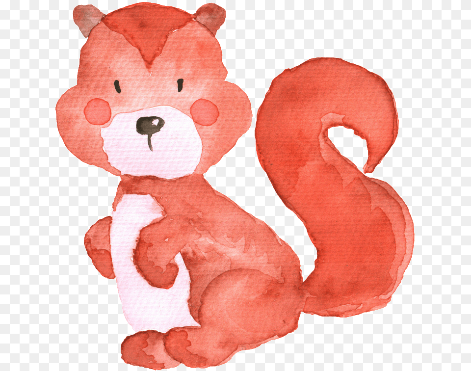 Fox Illustration Cartoon Decorative, Plush, Toy, Animal, Bear Free Png