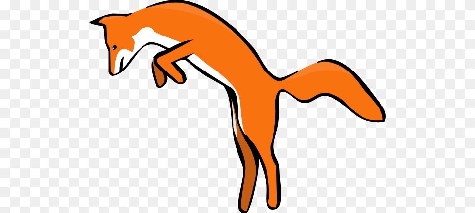 Fox Leaping Clip Art, Animal, Wildlife, Mammal, Smoke Pipe Png