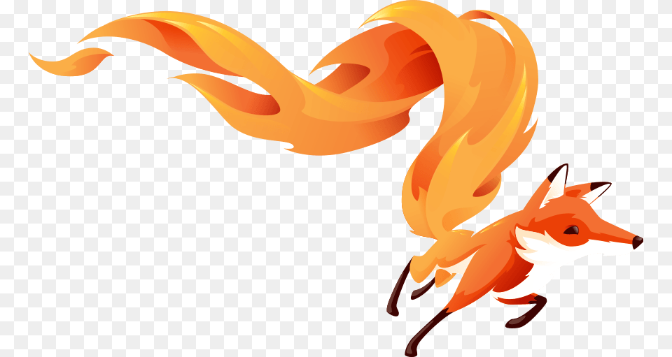 Fox Logo Firefox Fox, Fire, Flame, Animal, Fish Png Image