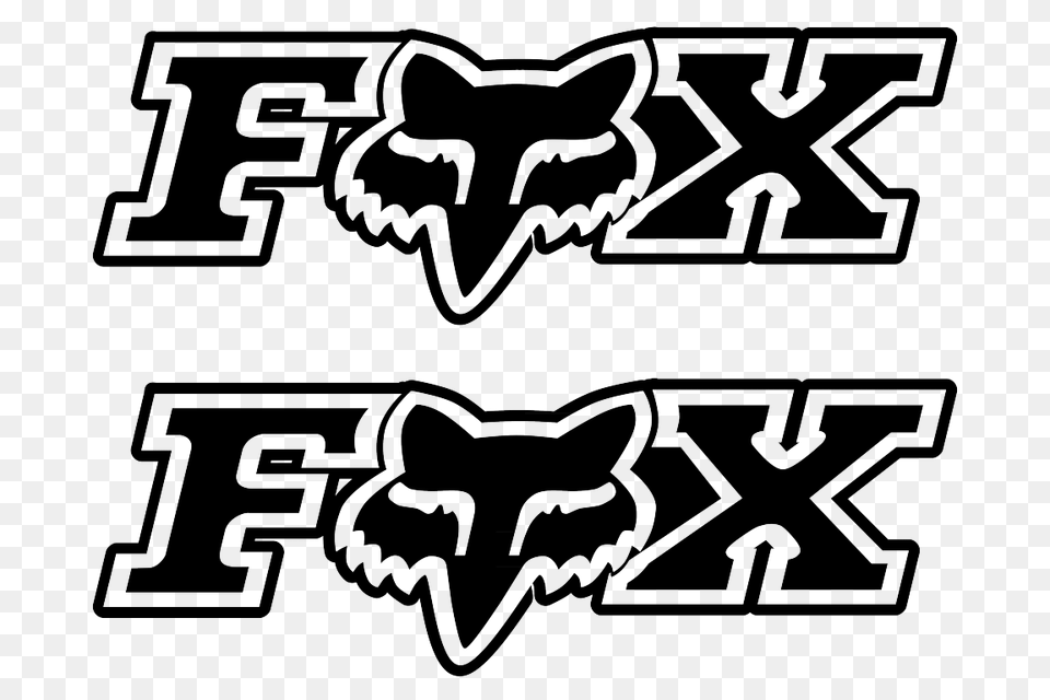 Fox Logo Stickerschoose The Color Yourselfand Select The Size, Stencil, Symbol Png
