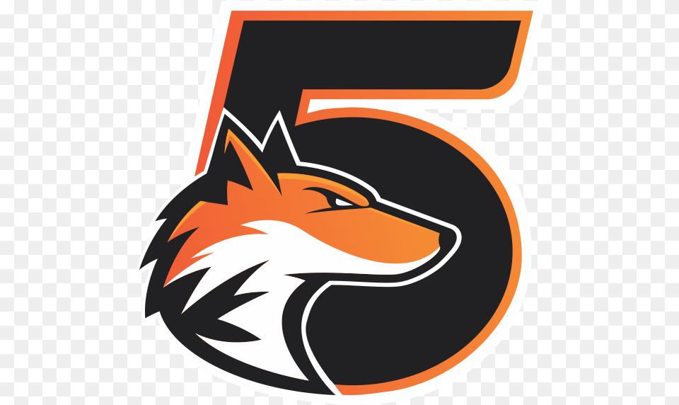 Fox Mascot Logo, Sticker Png Image