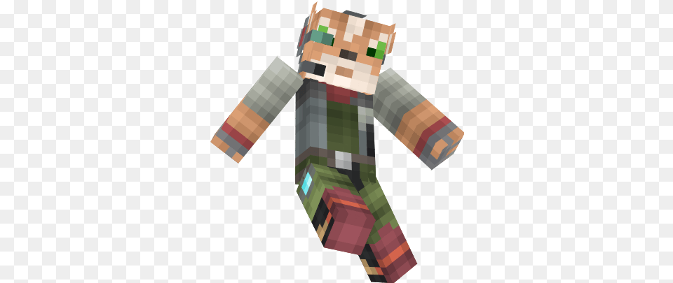 Fox Mccloud Minecraft Skin Toy Block, Accessories, Formal Wear, Tie, Necktie Png