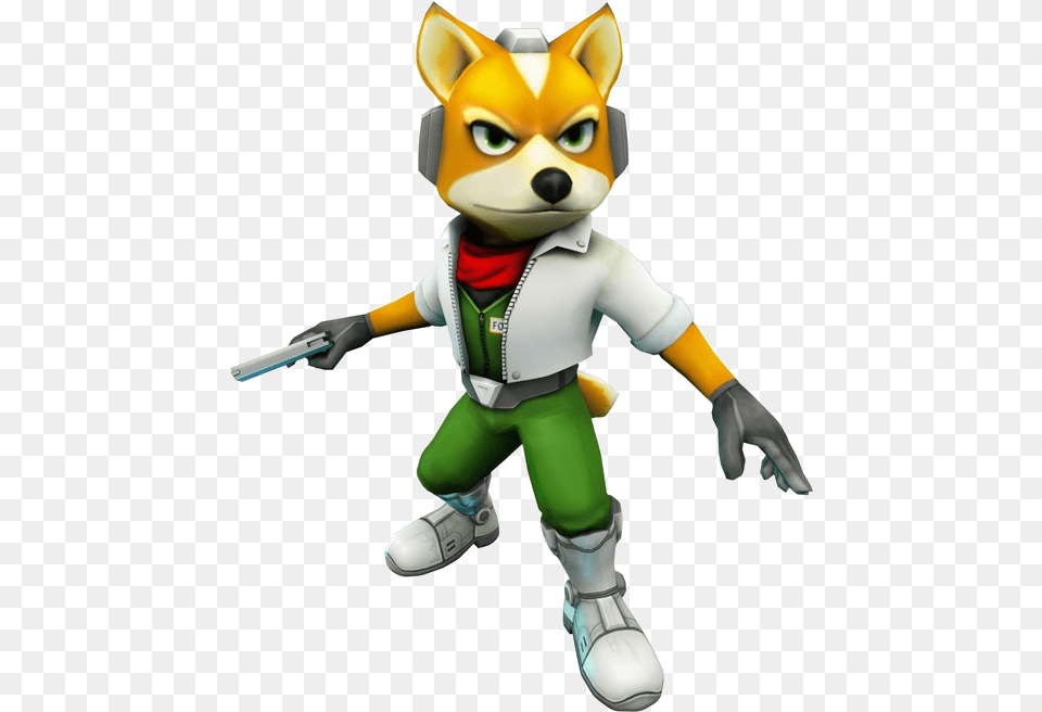 Fox Mccloud Star Fox 64 3d, Toy, Figurine Free Png Download