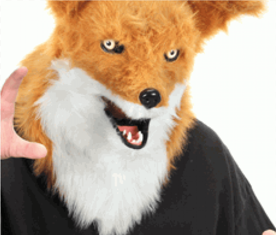 Fox Mouth Mover Mask Furry Cosplay Head Fox Mask Fox Costume Mouth Mover Mask, Animal, Canine, Dog, Mammal Free Transparent Png