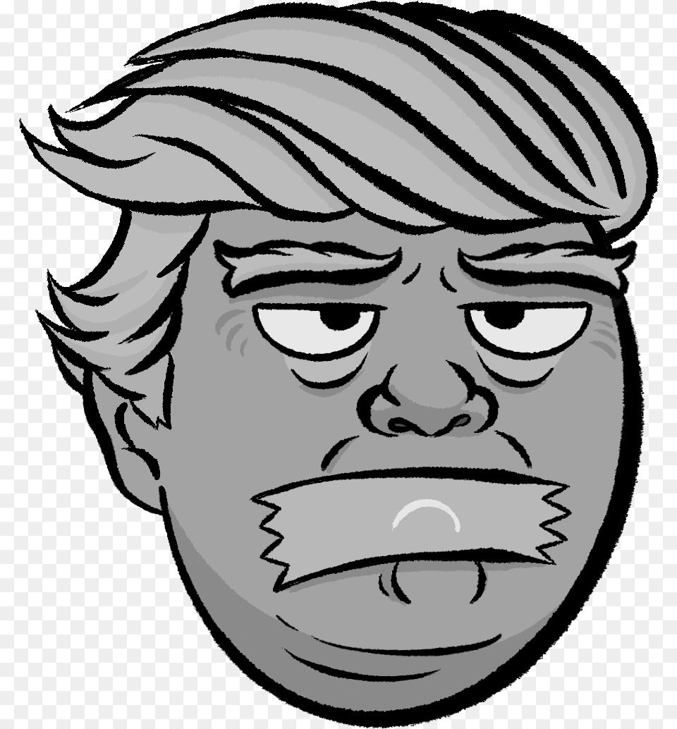 Fox News And Trump Versus The Worldclass Img Responsive Cartoon, Person, Art, Photography, Stencil Free Transparent Png