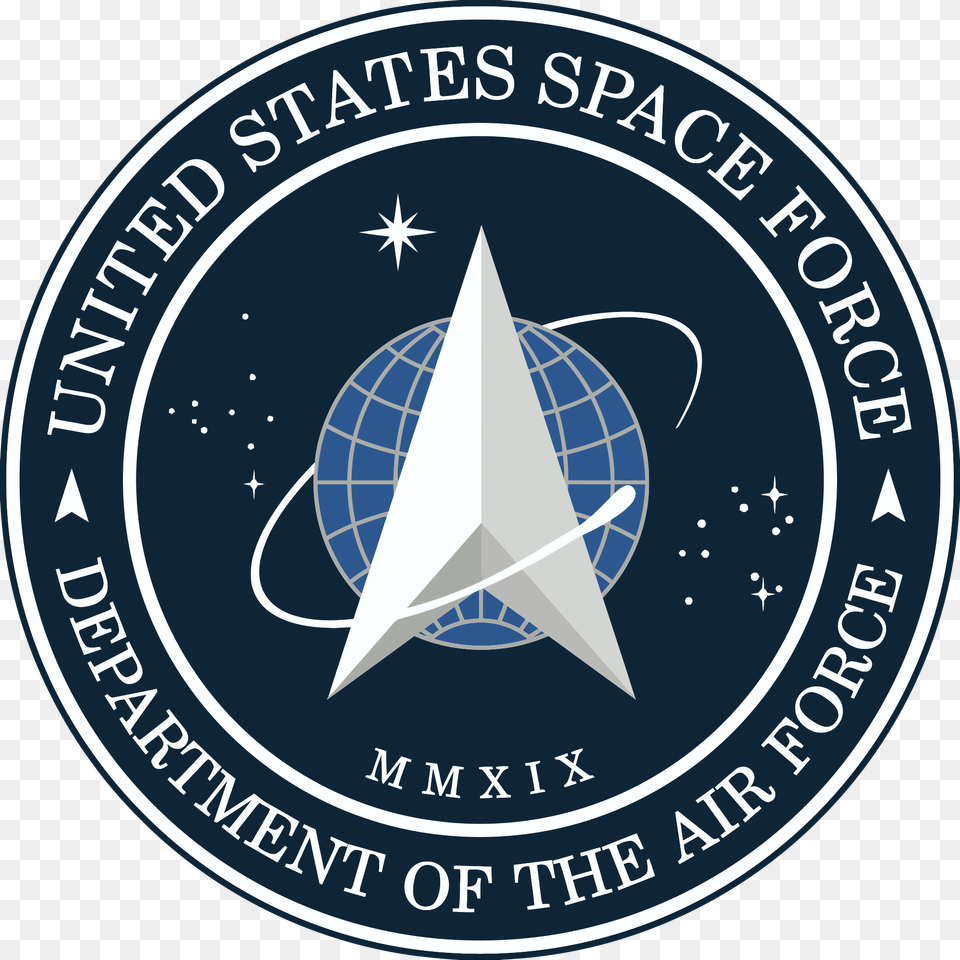 Fox News Logo Space Force Logo, Emblem, Symbol, Disk Free Transparent Png