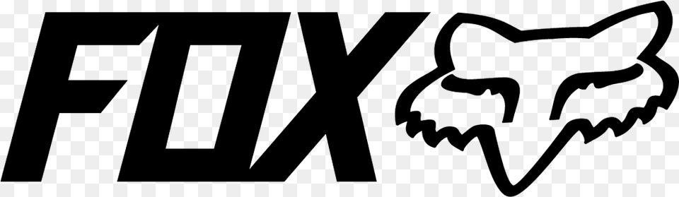 Fox Racing New Logo, Gray Free Transparent Png