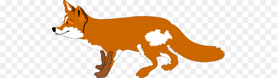 Fox Running Clip Art At Clker Cartoon Fox, Animal, Canine, Mammal, Red Fox Png