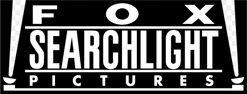 Fox Searchlight Pictures Logo Black And White Fox Searchlight Logo, Scoreboard, Text, License Plate, Symbol Free Transparent Png