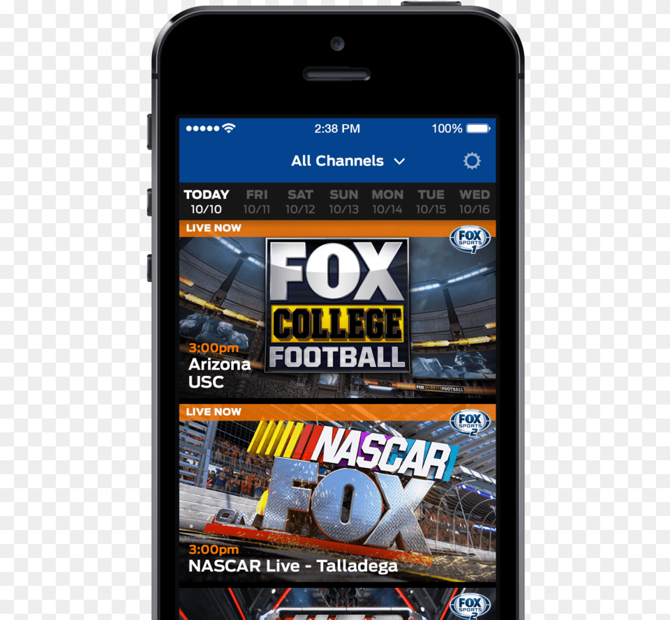 Fox Sports Is Adding Streams Of Live Sports Broadcasts Fox College Football, Electronics, Mobile Phone, Phone Png