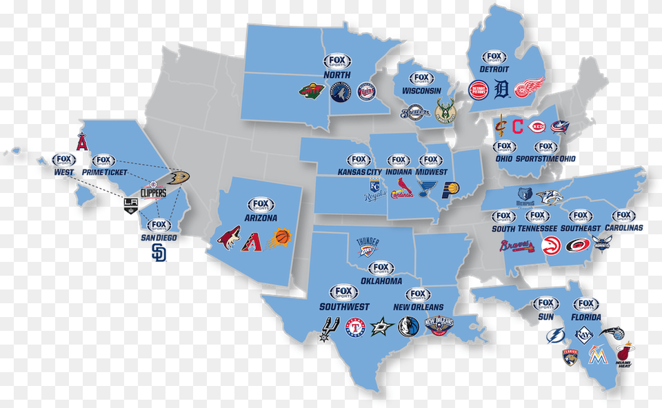 Fox Sports Rsn Map Us Should Be Divided, Chart, Plot, Atlas, Diagram Free Transparent Png