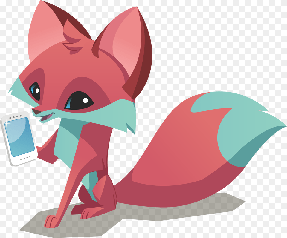 Fox U2014 Animal Jam Archives Tail, Electronics, Mobile Phone, Phone, Art Png