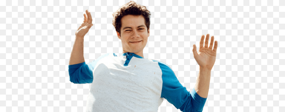 Fox7 Dylan O Brien Clip Art, Person, Body Part, Face, Finger Free Png Download