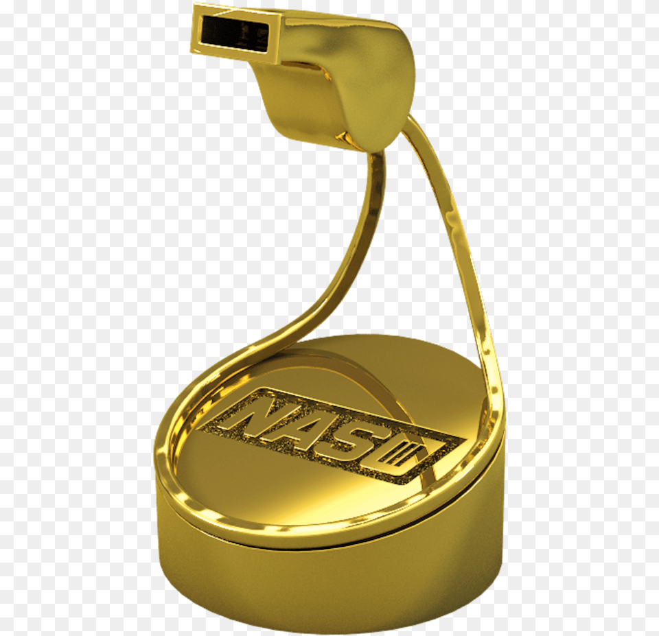 Foxcroft Golden Whistle Gold, Smoke Pipe, Electrical Device, Microphone Free Png