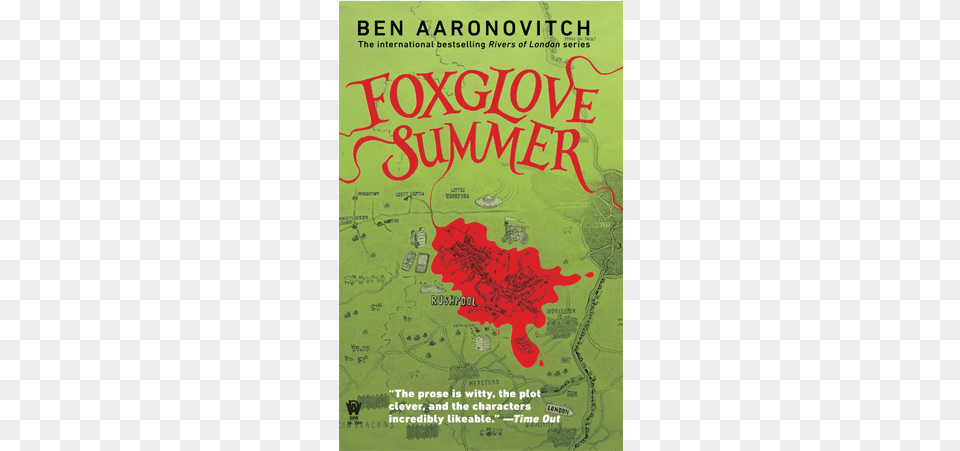Foxglove Summer Usa Cover Foxglove Summer Ben Aaronovitch, Publication, Plot, Book, Chart Free Png Download