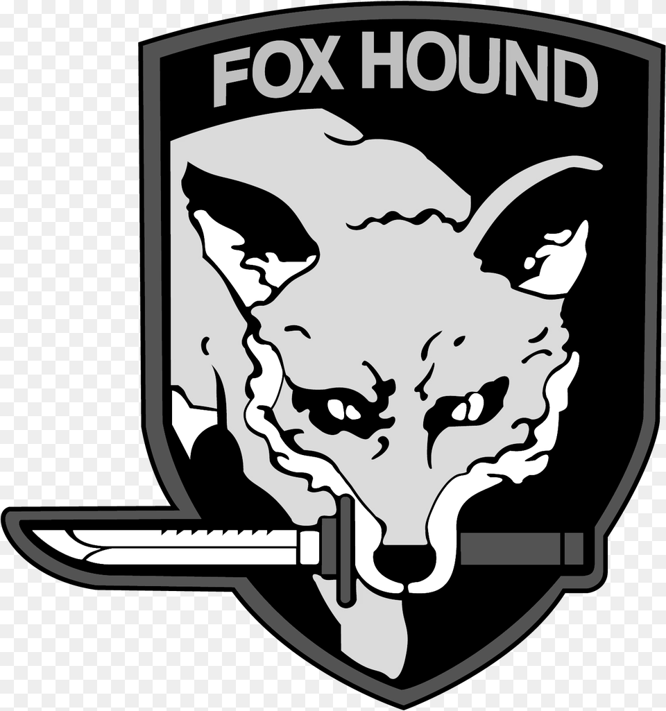 Foxhound Logo Metal Gear Solid Foxhound, Baby, Person, Symbol, Face Png Image