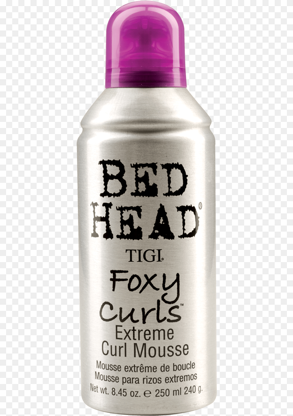 Foxy Curls Extreme Curl Mousse 6 Voc Tigi Cosmoprof Water Bottle, Cosmetics, Alcohol, Beer, Beverage Png