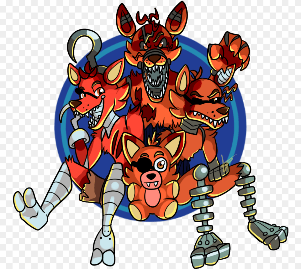 Foxy Family Picture By Halfway To Insanity Foxy39s Family Fan Art Png