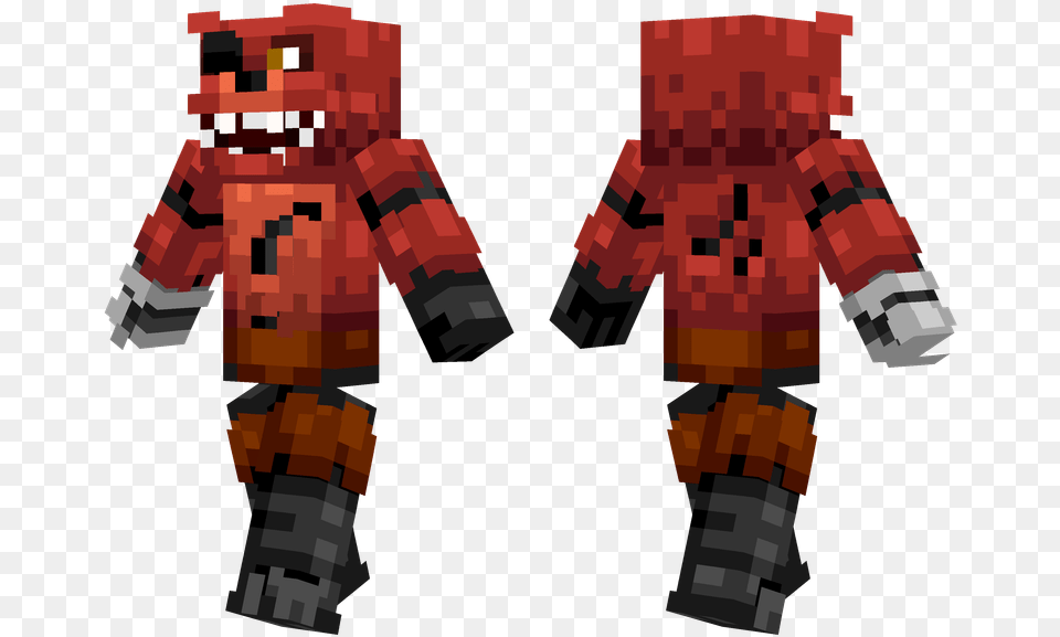 Foxy Fnaf 1 Foxy Minecraft Skin, Baby, Person Free Png Download