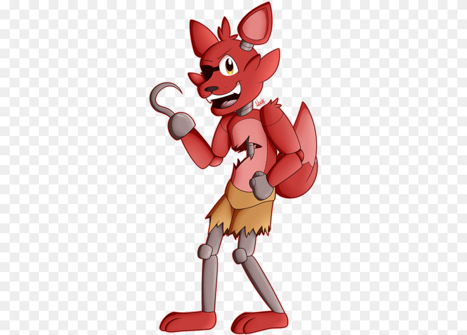 Foxy Fnaf Cartoon, Book, Comics, Publication, Electronics Png