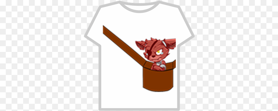 Foxy T Shirt Roblox, Clothing, T-shirt Free Transparent Png