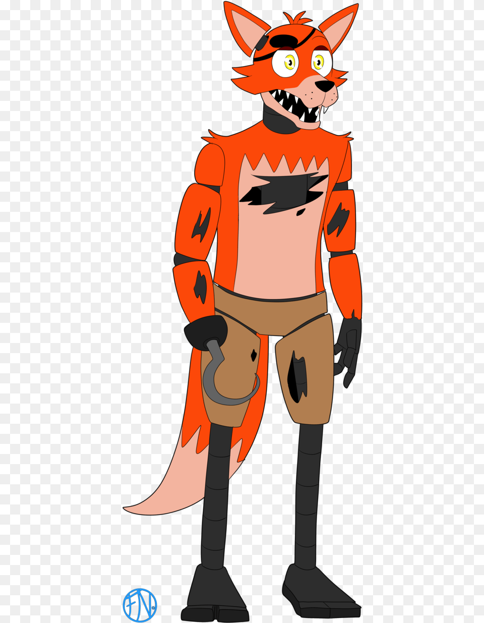 Foxy The Pirate By Fnafnations Fnaf 5 Fnaf Night Guards Imagens De Fnaf, Book, Comics, Publication, Person Free Png