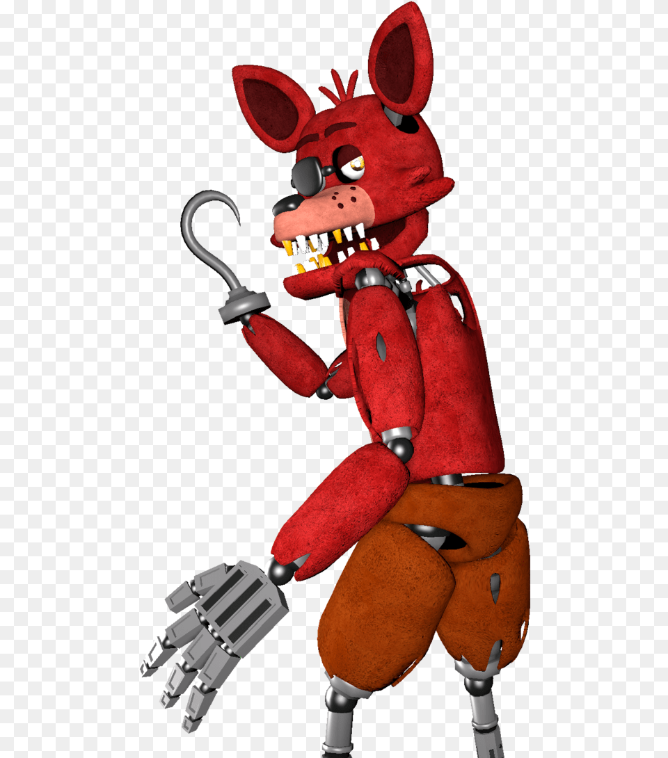 Foxy The Pirate Fox Render, Toy, Electronics, Hardware, Clothing Free Transparent Png