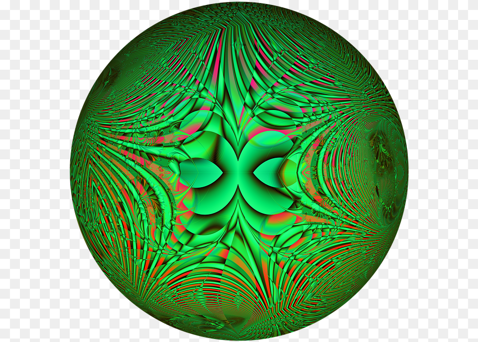 Fractal Abstract Pic Portable Network Graphics, Accessories, Pattern, Sphere, Ornament Free Png Download
