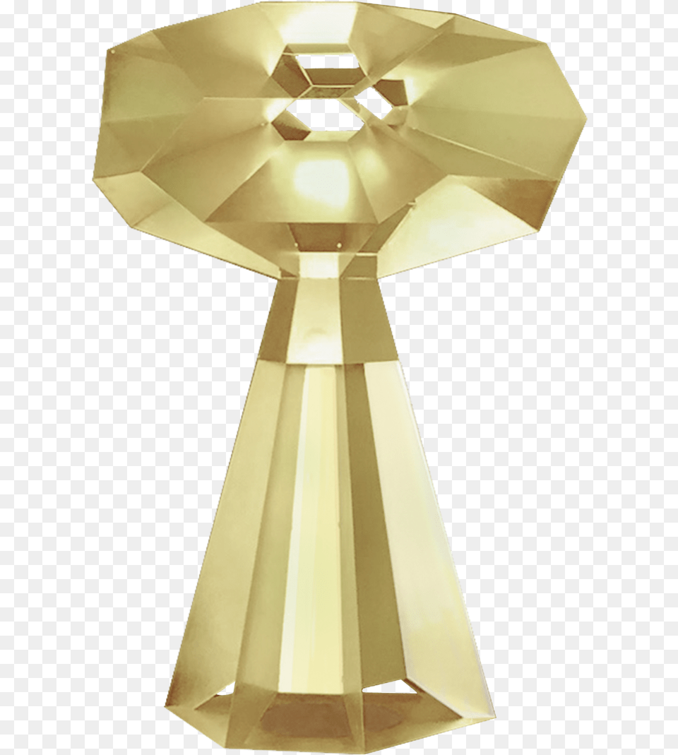 Fractal Brass Fractal Xl Marc De Groot, Trophy, Cross, Symbol Free Png