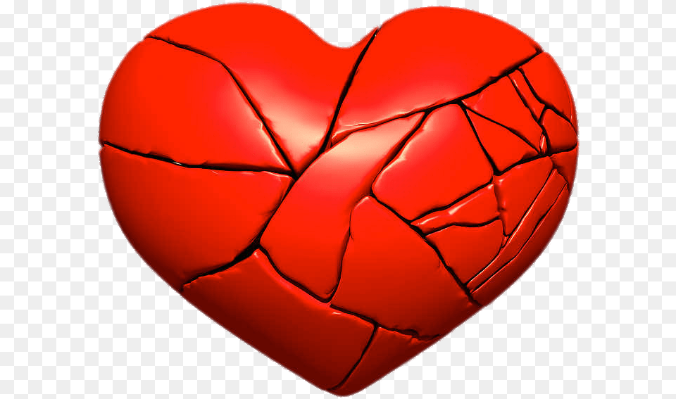 Fractured Broken Heart Broken Heart, Ball, Rugby, Rugby Ball, Sport Png Image