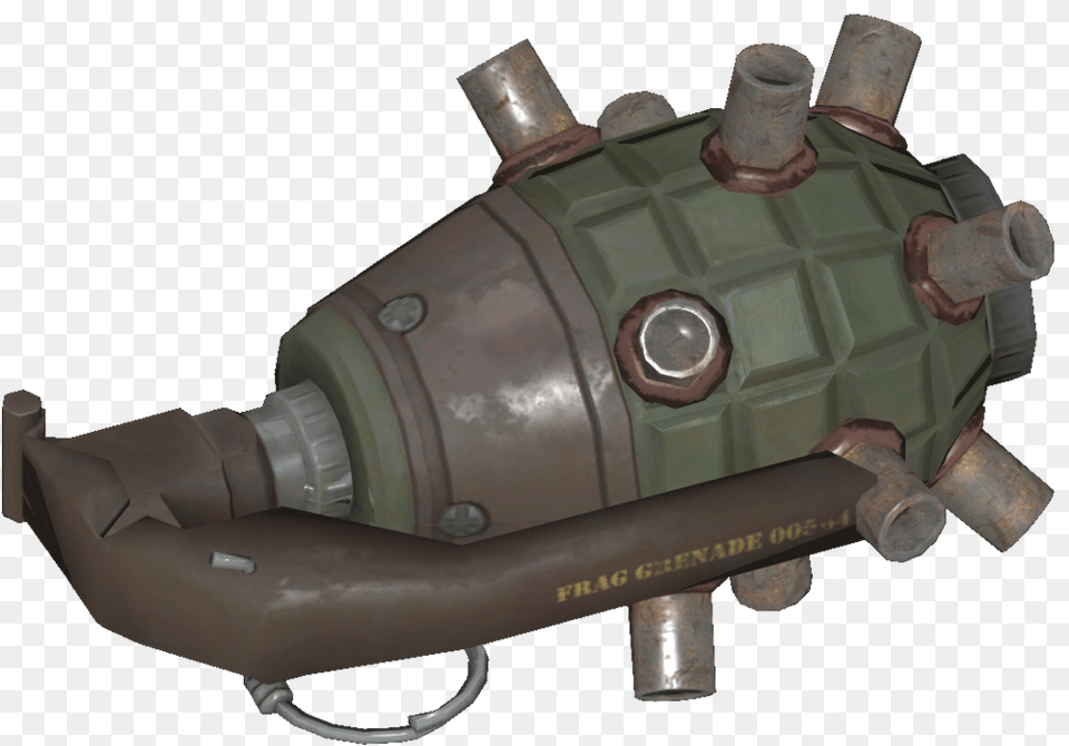 Fragmentation Grenade Mirv Gun Barrel, Ammunition, Weapon, Bomb, Machine Png Image