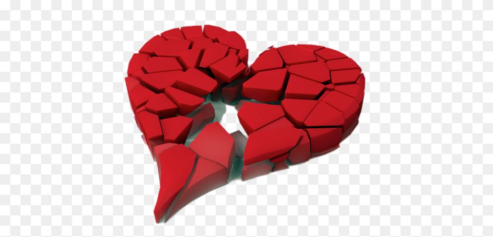 Fragmented Broken Heart Free Png