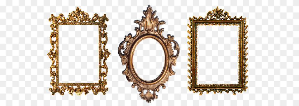Frame Photography, Mirror, Bronze, Oval Free Transparent Png
