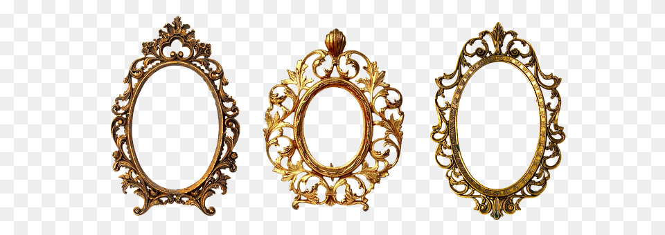 Frame Bronze, Accessories, Gold, Earring Free Png