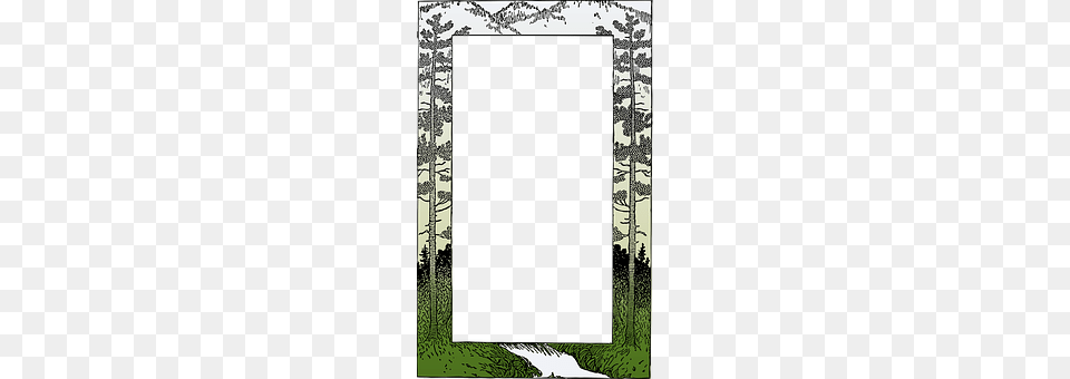 Frame Vegetation, Tree, Plant, Woodland Free Transparent Png