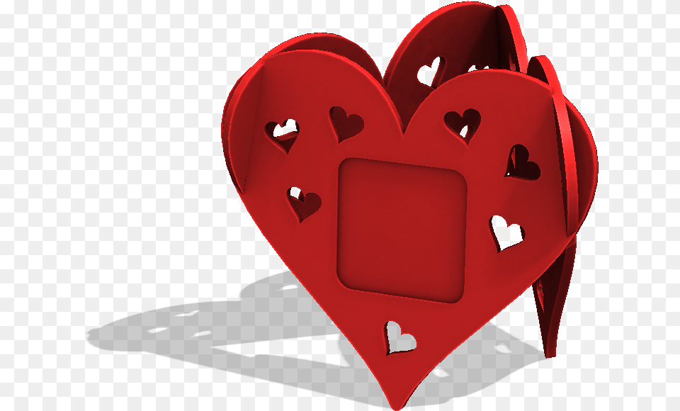 Frame 3d Print Heart Png Image