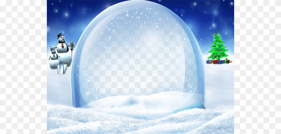 Frame 82 Winter Photo Frame, Nature, Outdoors, Snow, Snowman Free Png Download