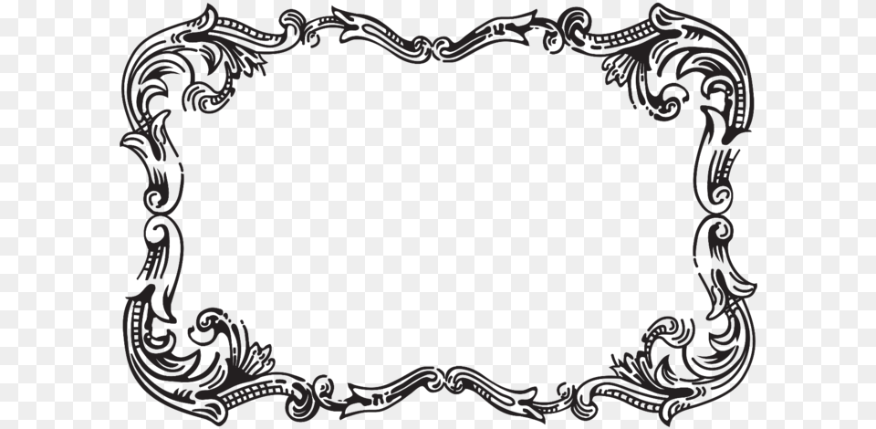 Frame Black And White Png