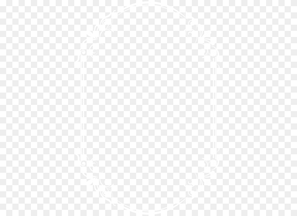 Frame Borderpng White Johns Hopkins Logo White, Oval Free Png Download