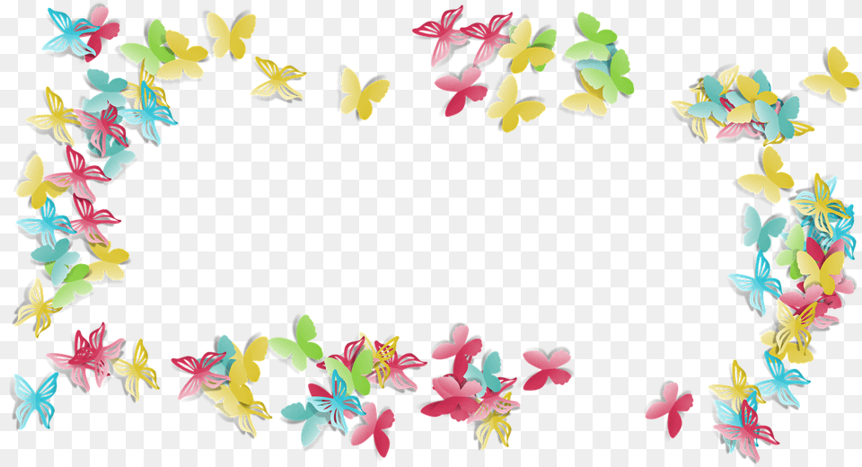 Frame Butterfly, Accessories, Art, Graphics, Flower Png Image