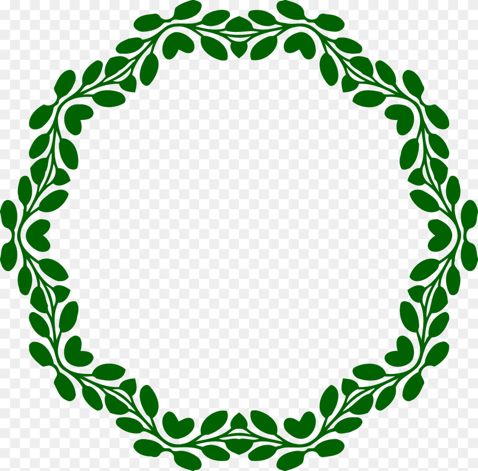 Frame Clipart, Green, Pattern, Oval, Plant Png Image