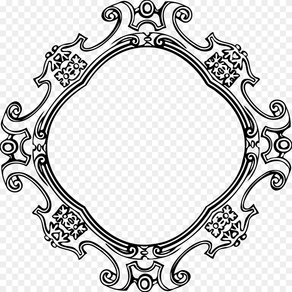 Frame Clipart, Oval, Pattern Png